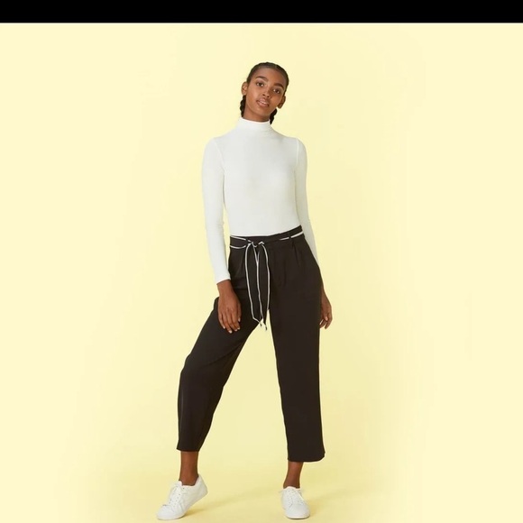 Summersalt NWT The packable pant tie front black womens small - Picture 1 of 12